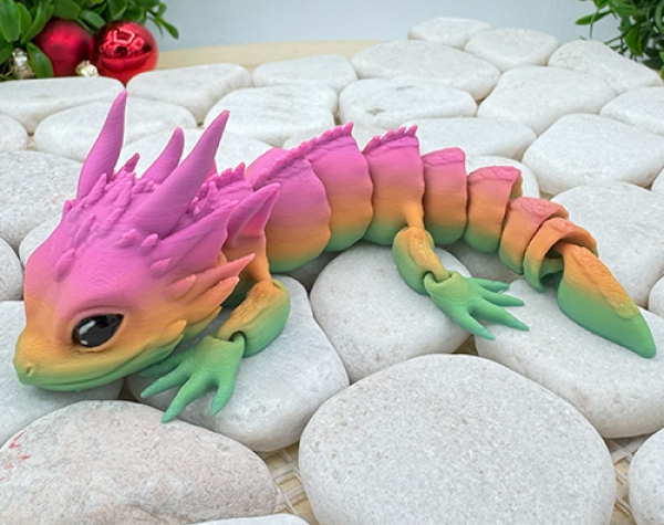 Babydrache – Zuckerwatten-Fantasie